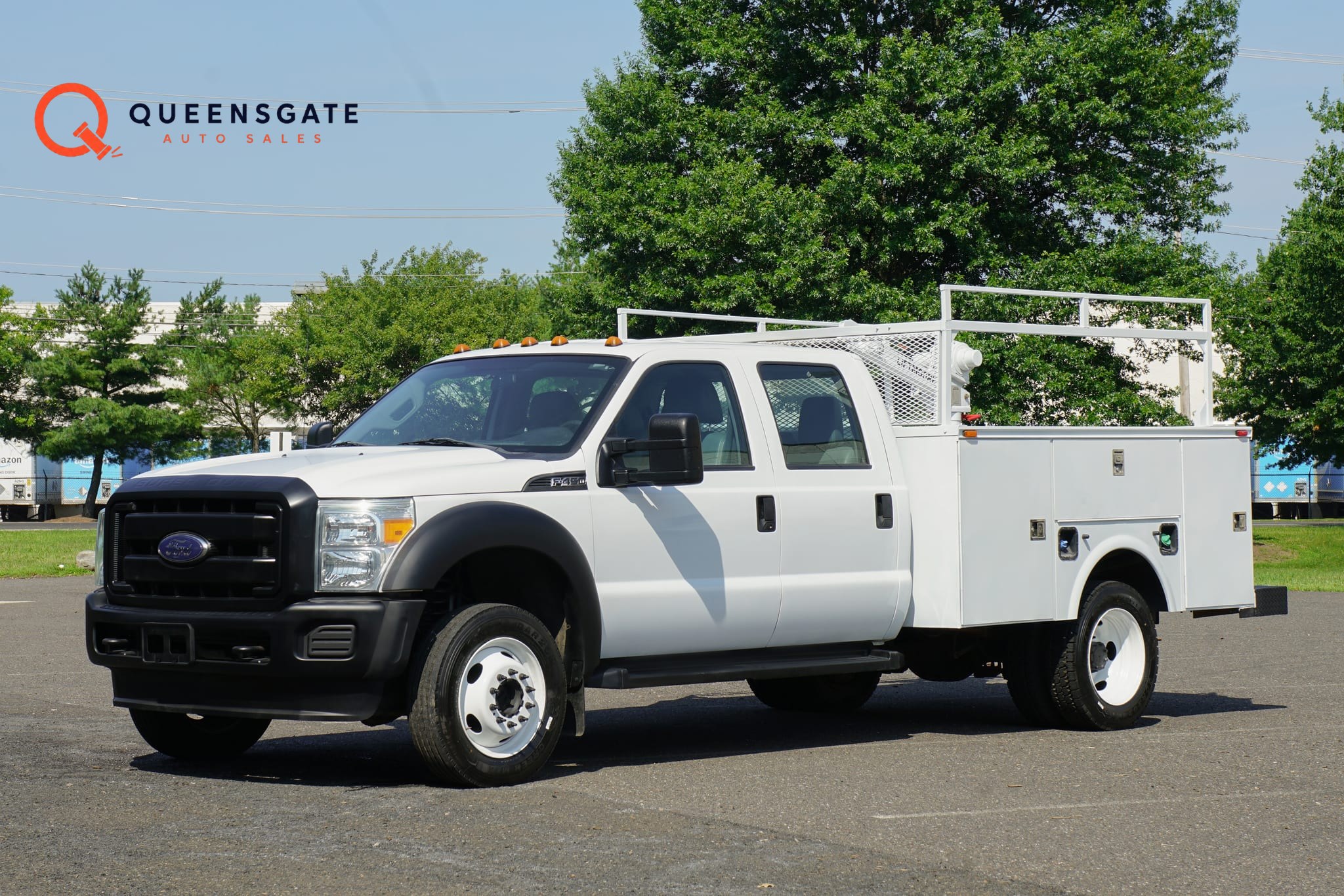 2014 Ford F-450 Super Duty XL Power Stroke Dually 4×4 Utility Truck